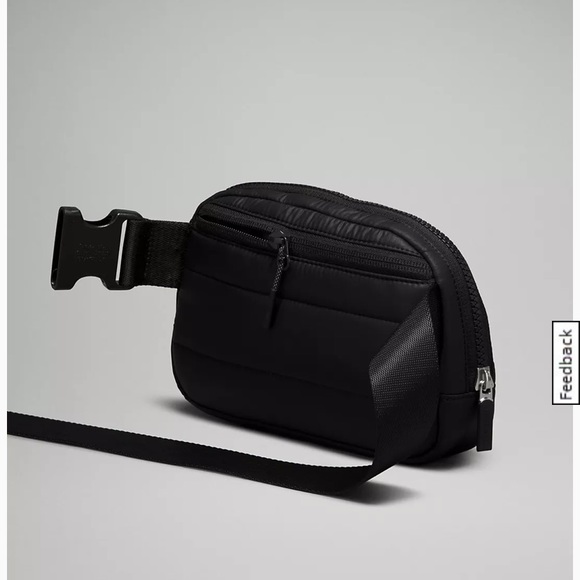 Lululemon Everywhere Belt Bag Wunder Puff 1L Black - Picture 7 of 12